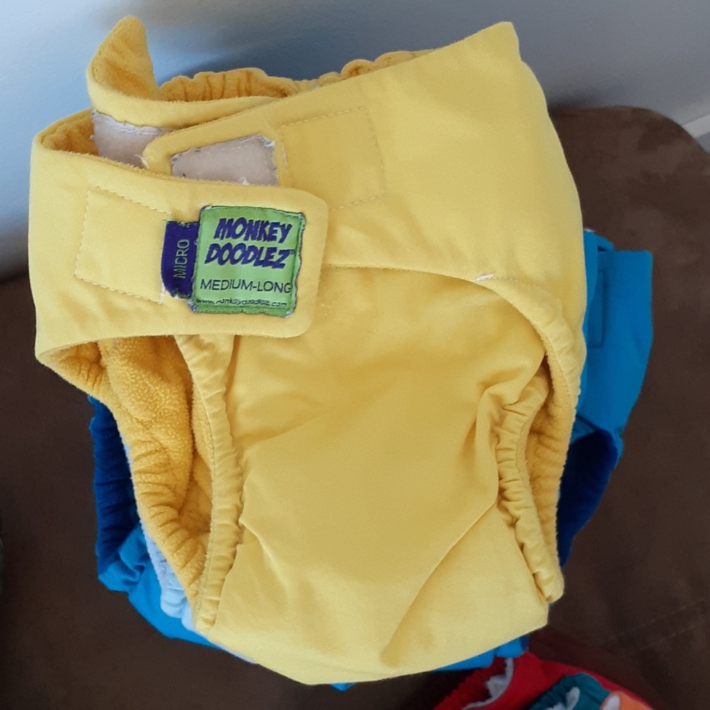 All in One Monkey Doodlez Cloth Diaper